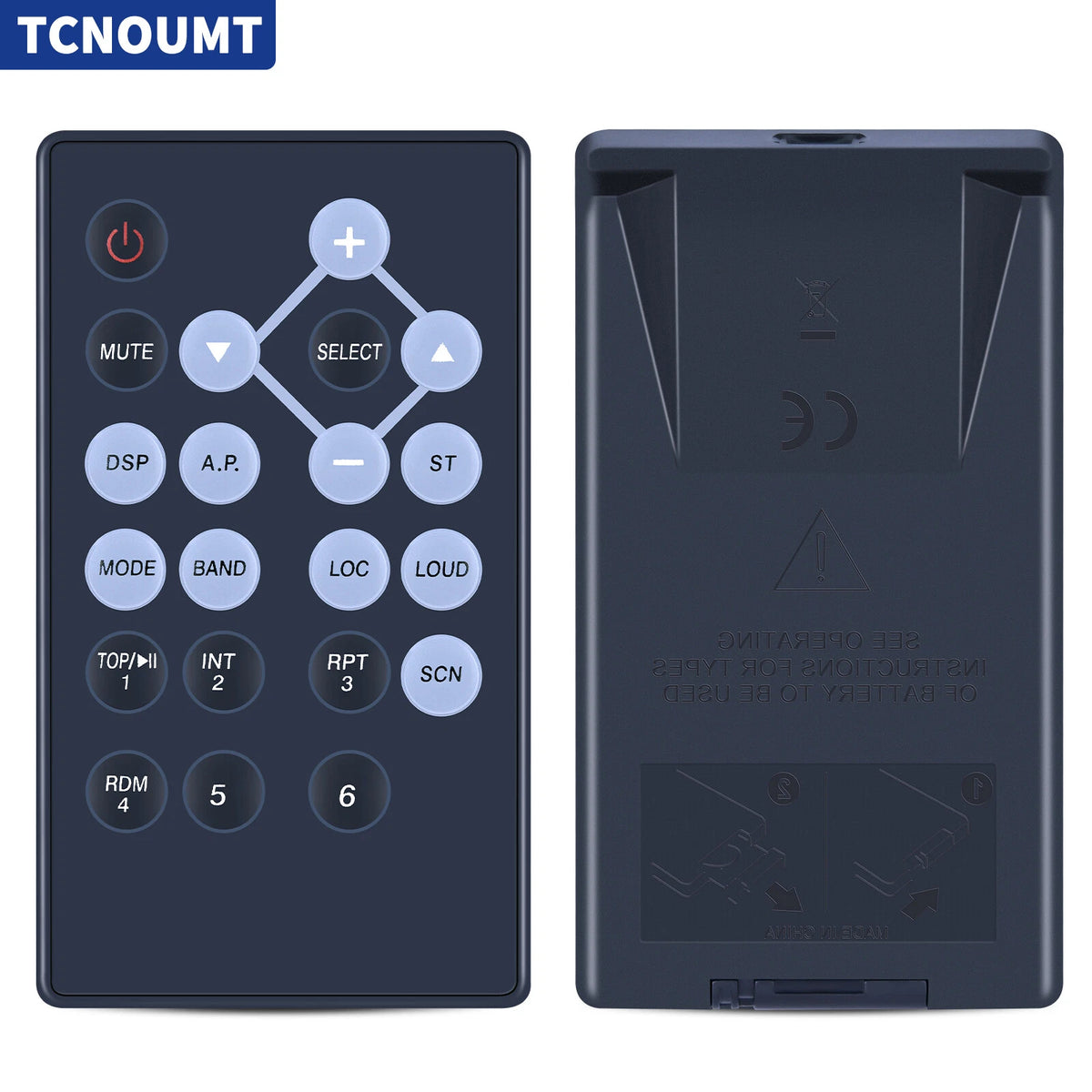 Replacement Remote Control For BOSS MP3 CD AM/FM In-Dash Receiver