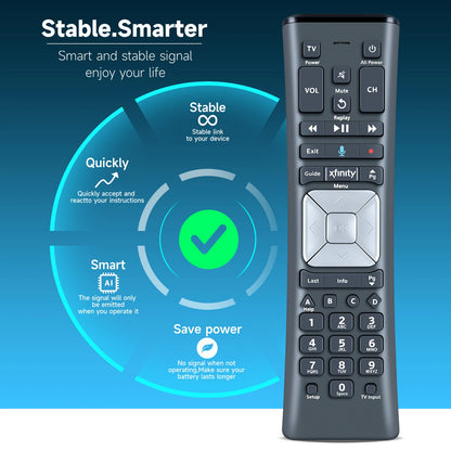 For Comcast/Xfinity XR11 Premium Voice Activated Cable TV Remote Control