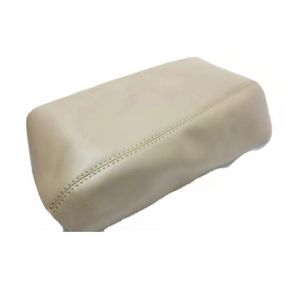For Hyundai Sonata 15-19 Soft Leather Car Center Console Lid Armrest Cover Beige
