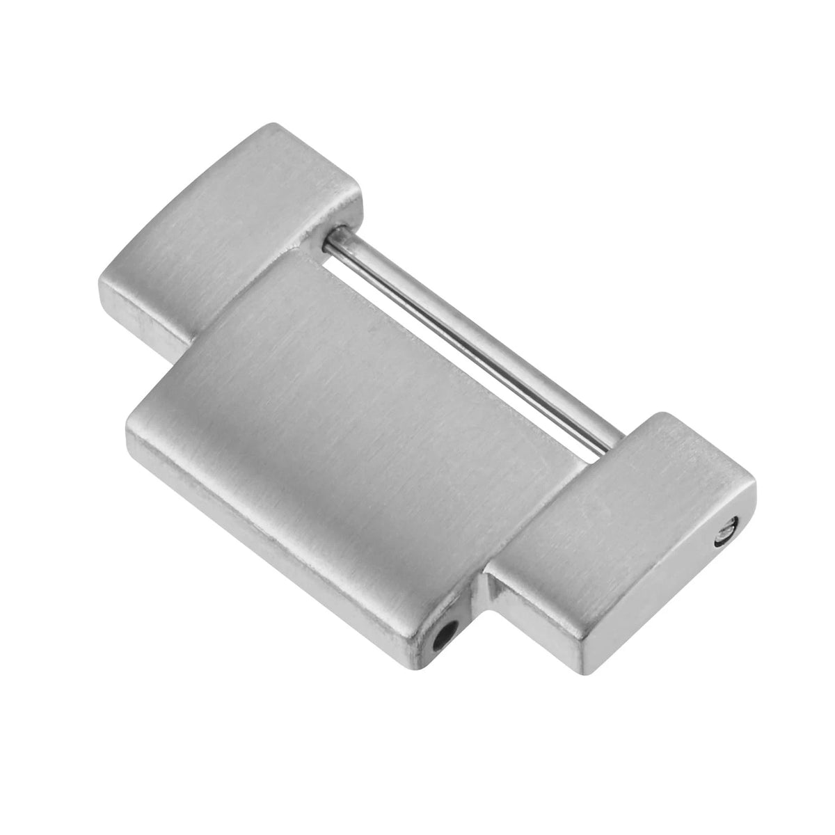 WOCCI 20mm Metal Links for Heavy-duty Watch Band, 316L 20mm, Silver