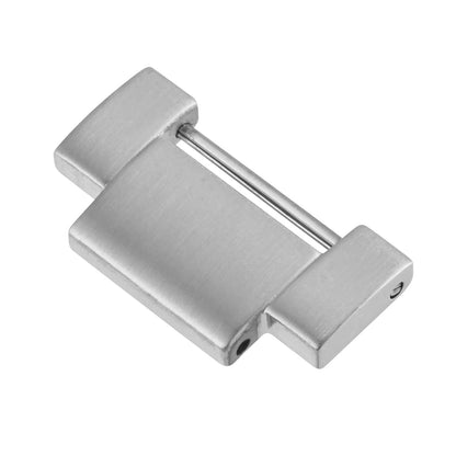 WOCCI 20mm Metal Links for Heavy-duty Watch Band, 316L 20mm, Silver