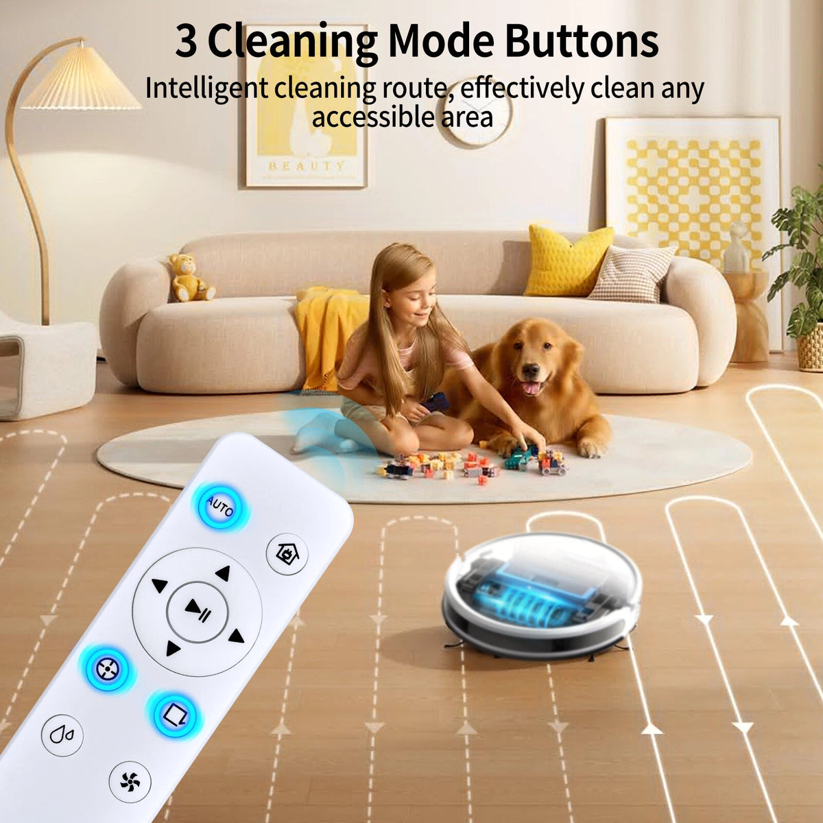 Replacement Remote Control For HONITURE G20 Robot Vacuum Cleaner