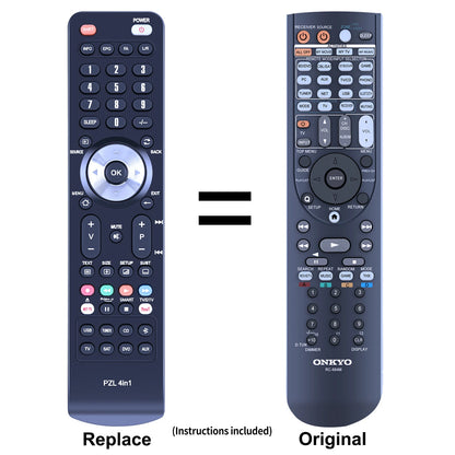 RC-884M Replace Remote Control For Onkyo PR-SC5530 TX-NR1030 TX-NR3030