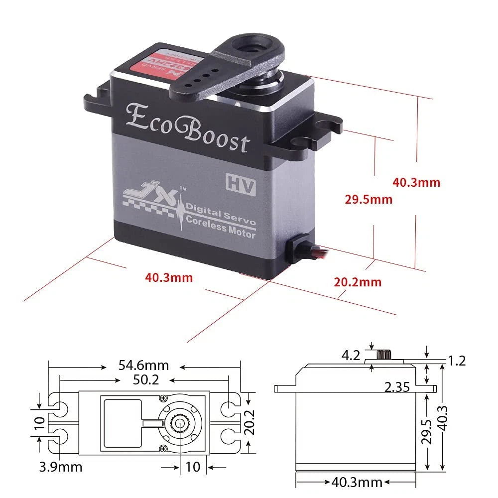 JX Servo CLS6322HV 21kg High Torque Metal Shell Tooth Digital Coreless Motor...