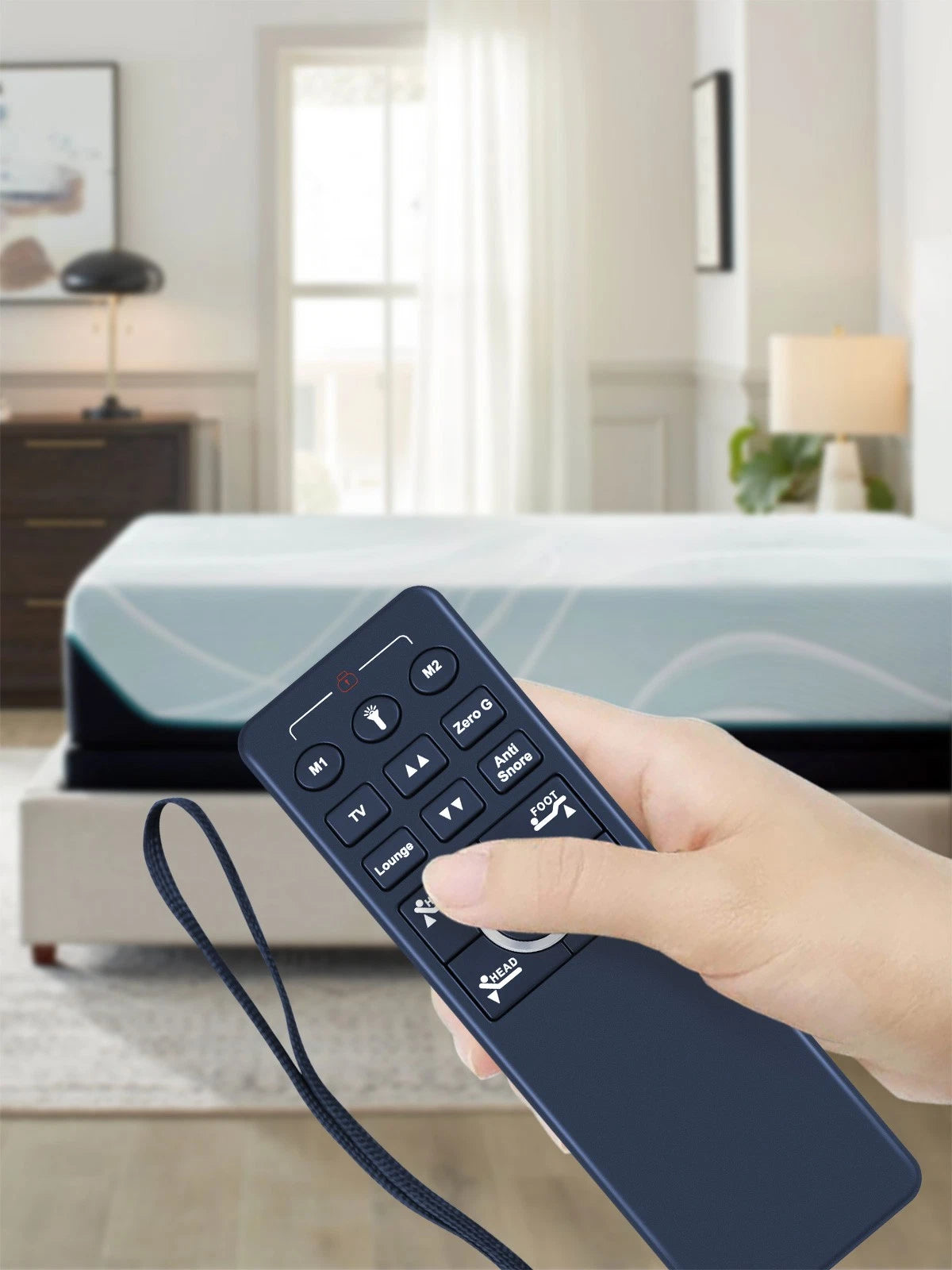 HJH89B Remote Control For MLILY/EGOHOME/Richmat/Slumba Adjustable Bed