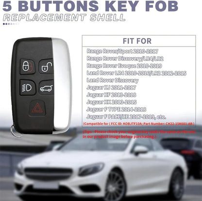 Key Fob Case for Range Rover Evouge Discovery Sport Velar Land LR2 LR4...