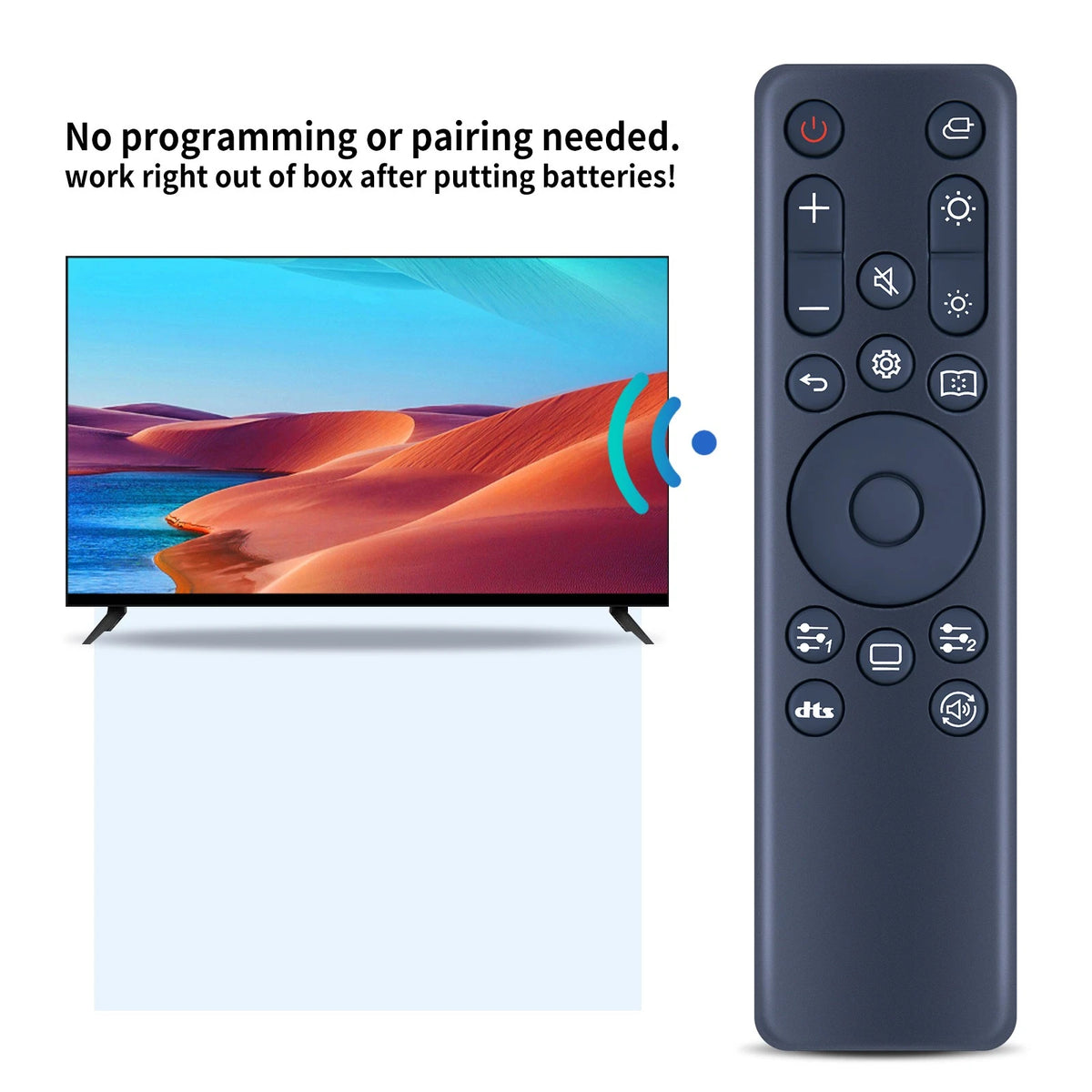AKB76044701 Replace Remote Control For LG UltraGear OLED QHD Gaming Monitor