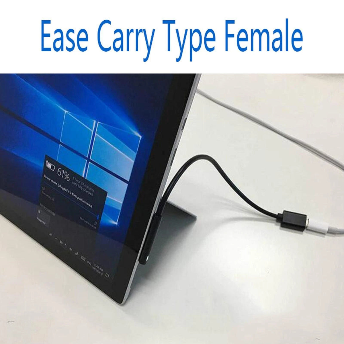 USB Type C DC Magnetic Plug Charging Cable For Microsoft Surface Pro 4 5 6 Go