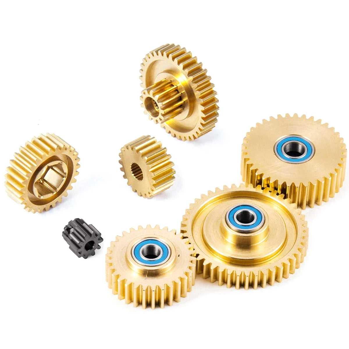 Transmission Gearbox Gears Set Parts for Tamiya 1/14 Tractor Trailer