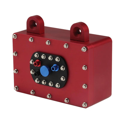 Red CNC Metal Scale Fuel Cell Receiver Box for SCX10 PR10 TRX4 1/10 RC Crawler v