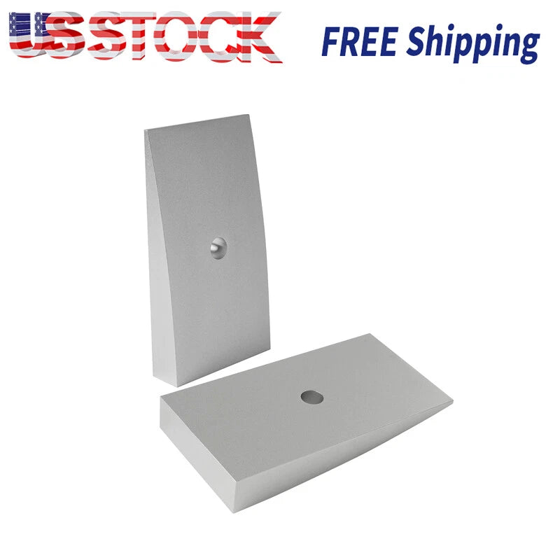 Rear Suspension Leaf Spring Shim Kit Rear 6 Degree, 2.5 Inches Wide Sliver