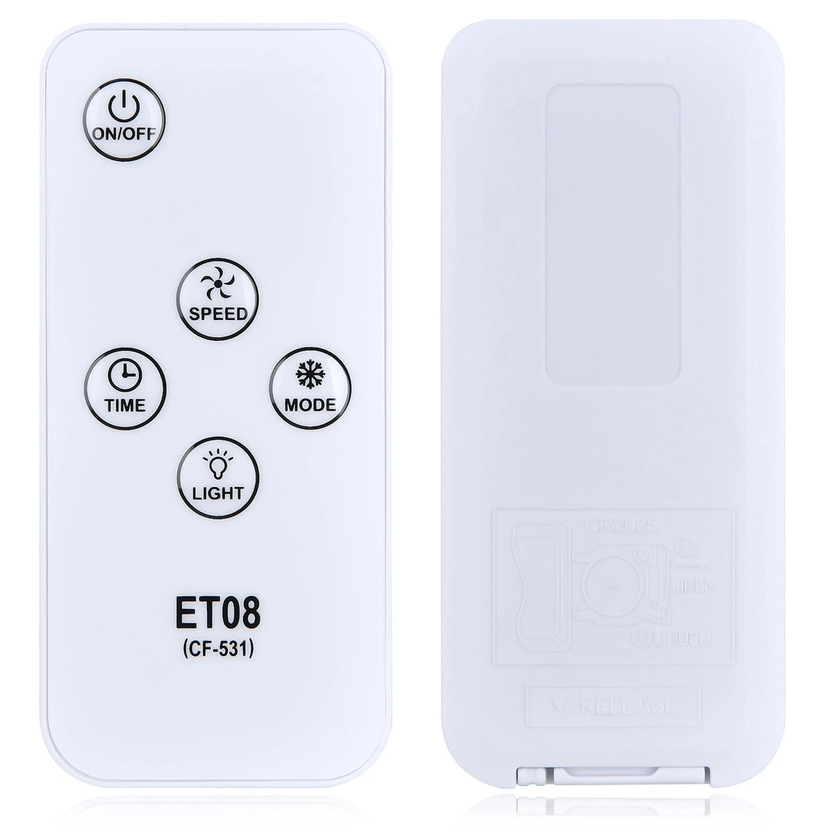 Remote Control For JOUJBAIL ET08 CF-531 Portable Air conditioner/cooling Fan