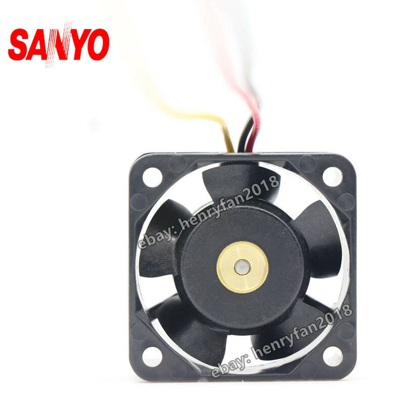 SANYO 109P0424H6D01 Fan 24VDC 0.07A 40*40*20MM 3-wires Fanuc Cooling Fan San Ace