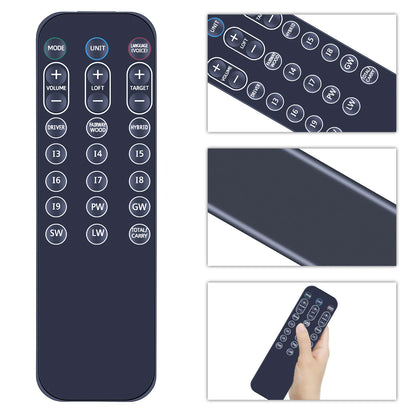 Remote Control For Voice Caddie Golf Swing Caddie SC300 Portable Launch Monitor