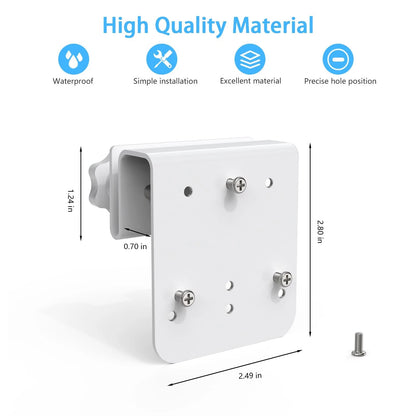 OkeMeeo Metal Gutter Mount for AOSU Security Camera Wireless Outdoor...