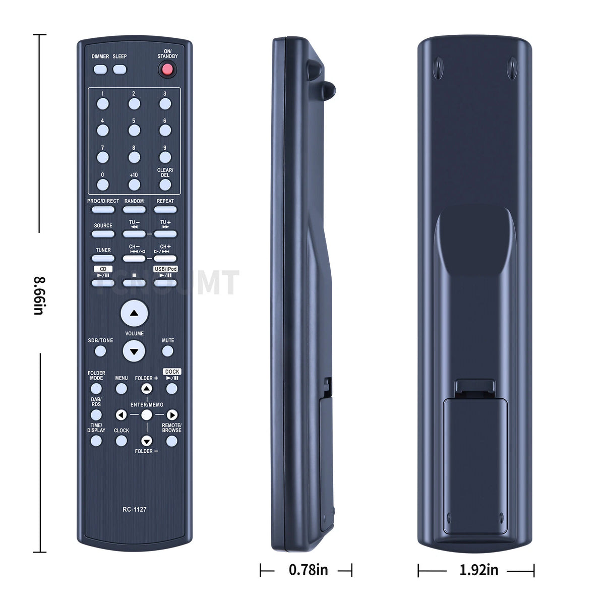 RC-1127 Remote Control For Denon 943307007900D RT943307007900D DM38 RCDM38