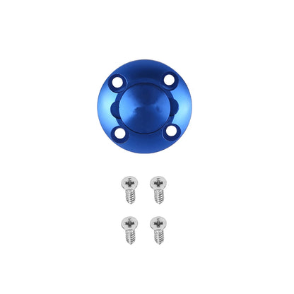 Blue Alloy Round Fuel Dot Cap Oil Tank Plug For RC Airplane Aircraft Model