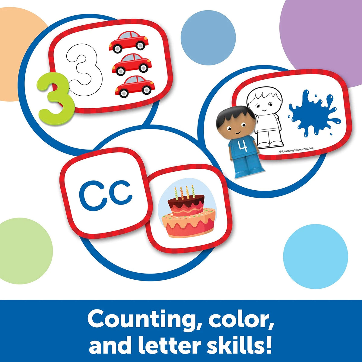 Learning Resources Skill Builders! Toddler Skills - 41 Piece Set, Ages Medium