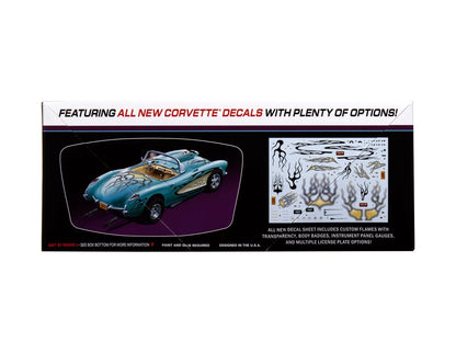 AMT 1957 Chevy Corvette Street Machine 1:25 Scale Model Kit – 6.5 inches, N/A