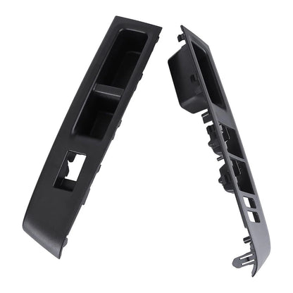 2Pcs/Set Front Armrest Upper Panel Door Glass Lift Switch Cover For Toyota Vitz