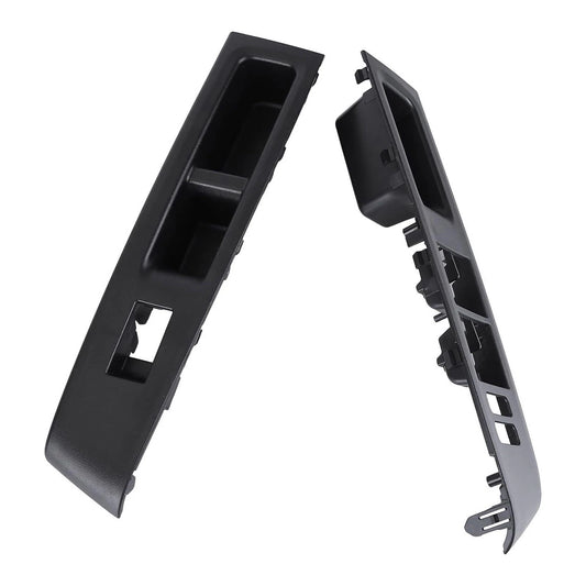 2Pcs/Set Front Armrest Upper Panel Door Glass Lift Switch Cover For Toyota Vitz