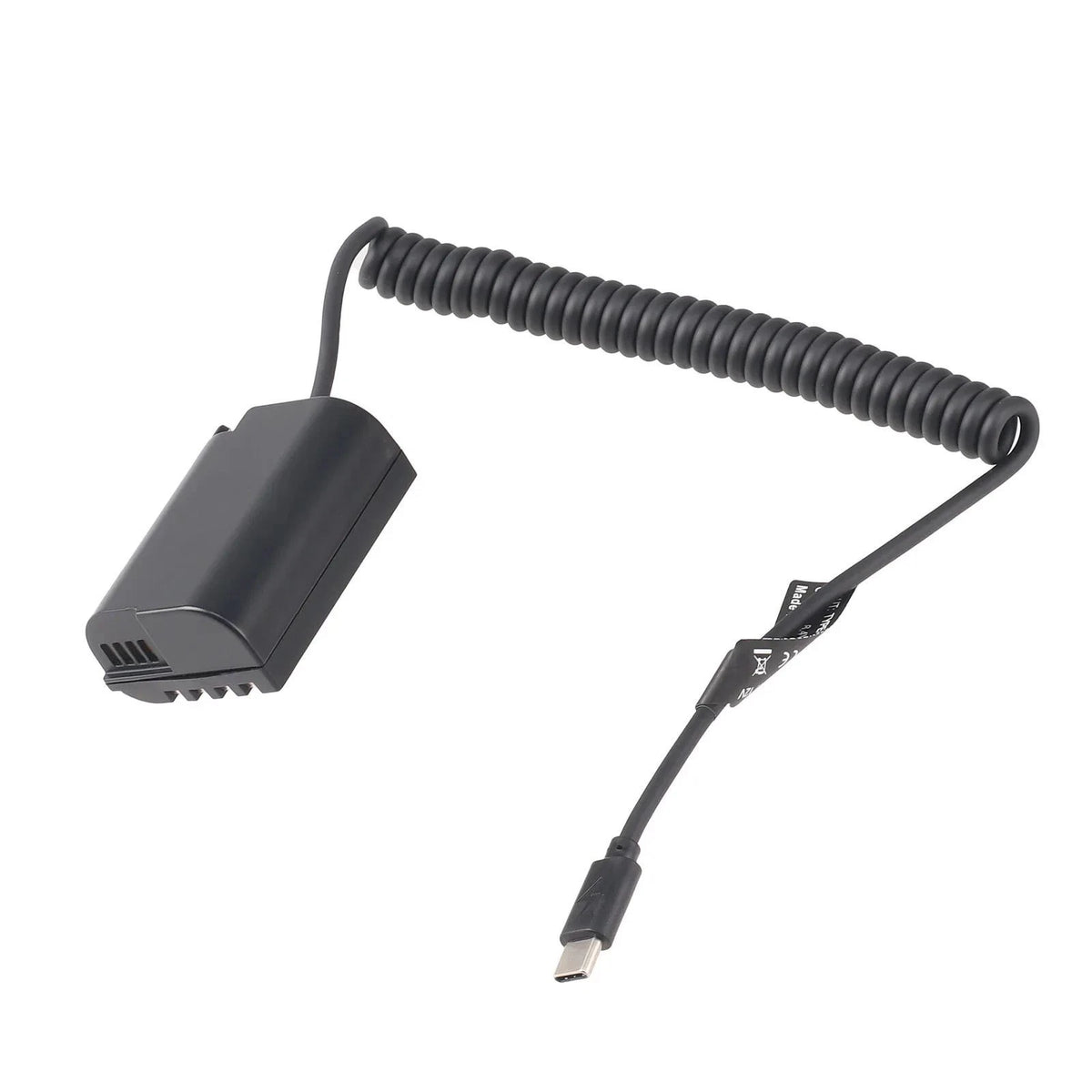 USB-C to DMW-BLK22/DCC17 Dummy Battery Power Cable For Panasonic GH3 Camera