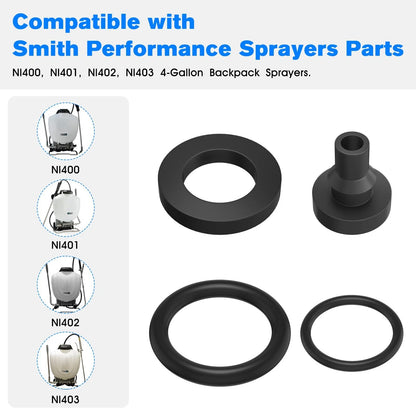 Backpack Sprayer Parts Replacement Smith Performance Small, Black