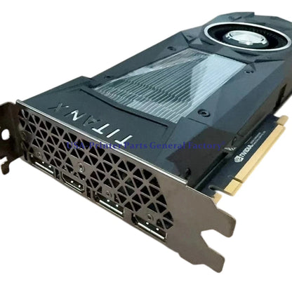NVIDIA TITAN X 12GB GDDR6 PCIe 3.0 x16 Graphics Video Card CUDA Tensor RT Core
