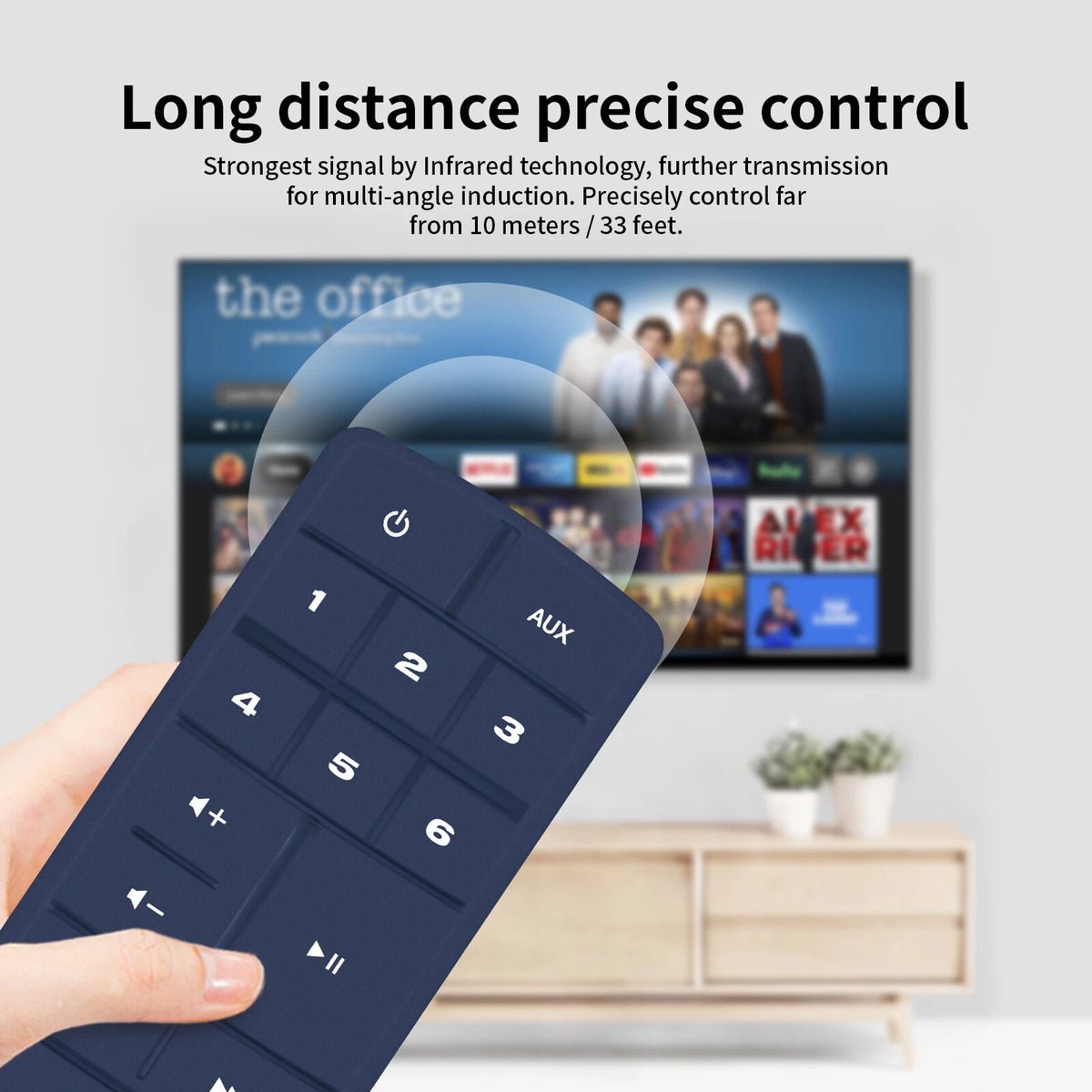 Remote Control For Bose SoundTouch Series II Portable, 20 & 30 Music System