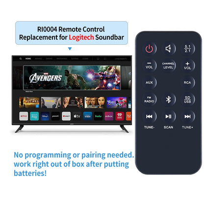 R10004 Replace Remote Control For Z607 Logitech 5.1 Surround Sound Speakers