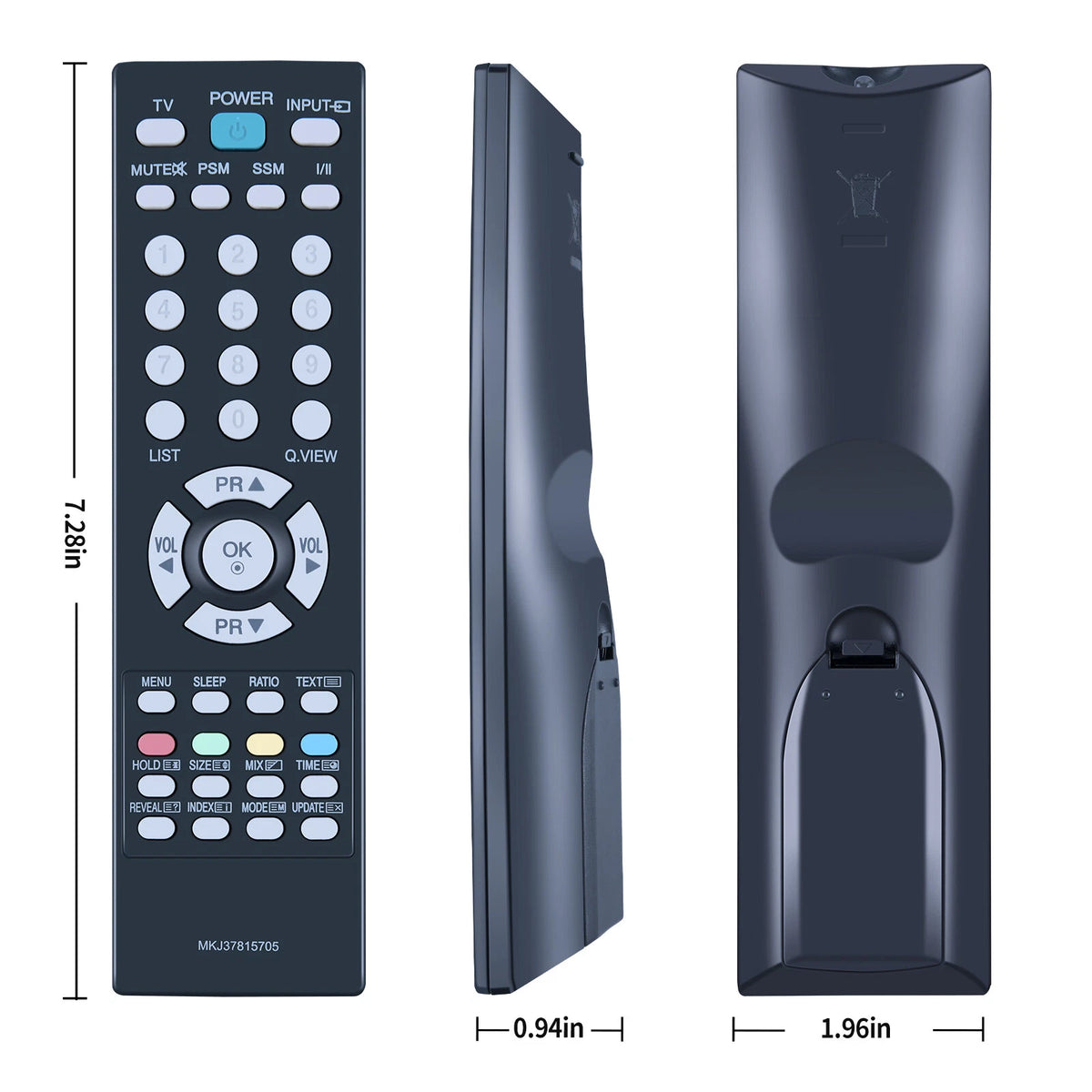 MKJ37815705 Remote Control For LG LCD TV 22LD310 22LD310-TA 22LD310-LA 26LD310