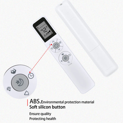 Remote Control For EUHOMY 12000 BTU / 14000 BTU Portable Air Conditioners