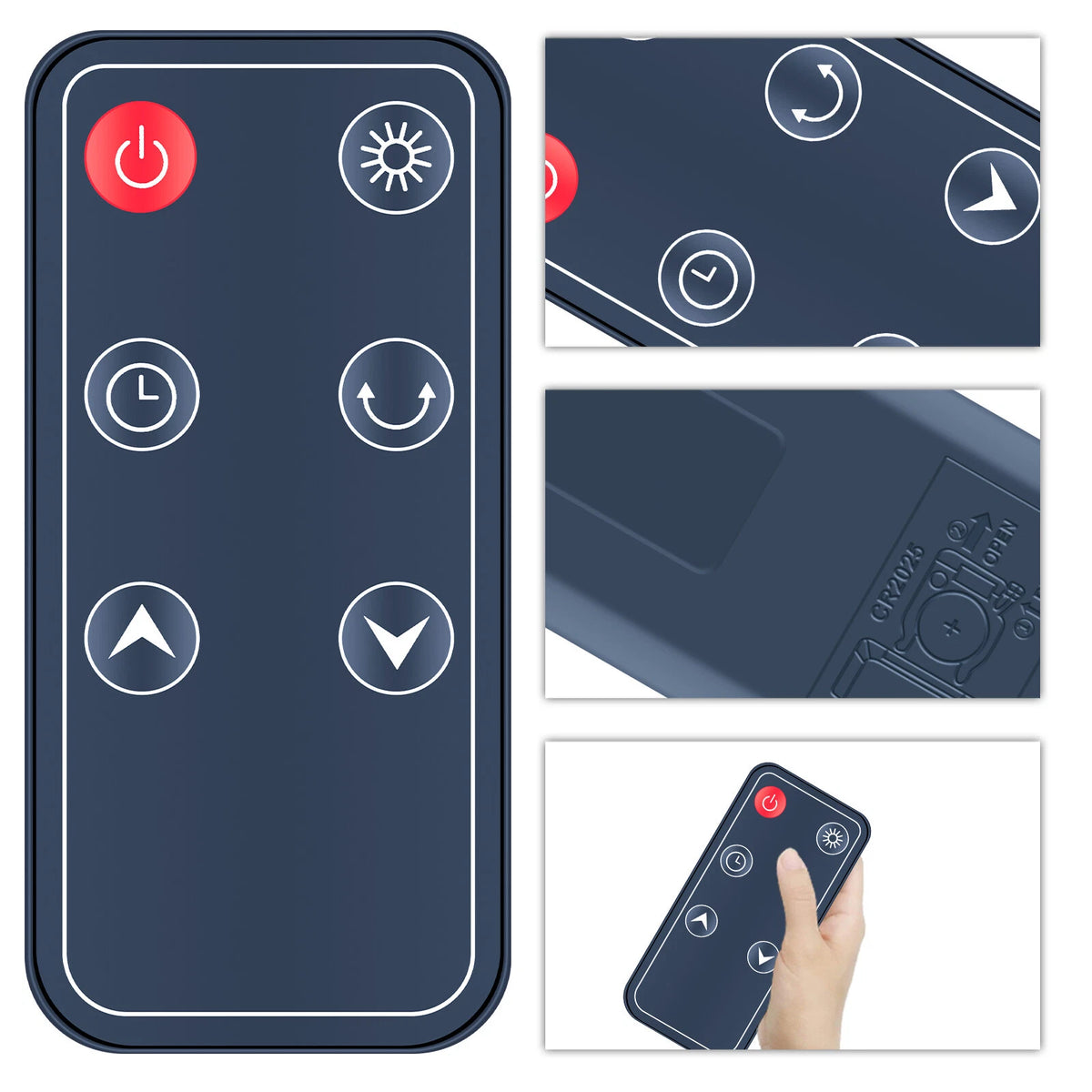 Remote Control For BLACK+DECKER Oscillating Space Heater BHT907R