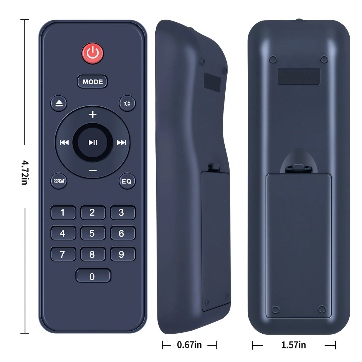 Remote Control For Oakcastle HIFI300 100W Bluetooth Stereo Shelf System