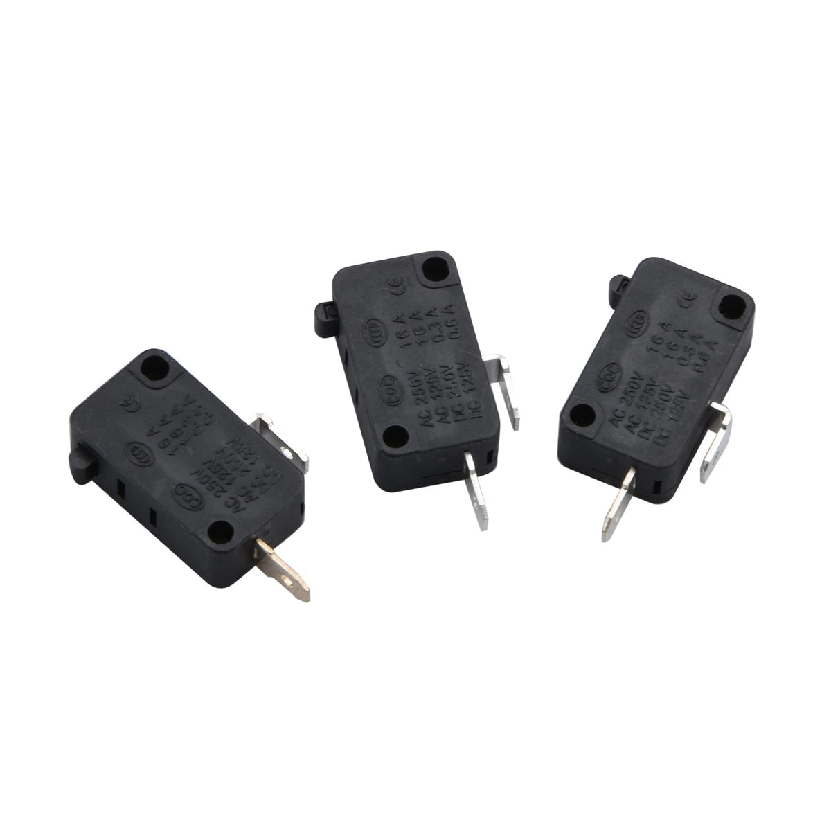 3x Microwave Oven Door Switch for Microwave 16A 125/250V(Normally O&C)