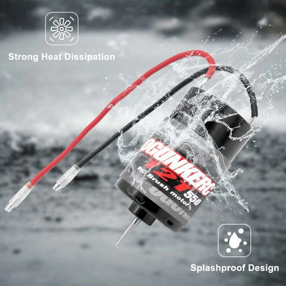 OGRC Motor 550 12T Brushed for Traxxas Slash Redcat ARRMA AXIAL HSP