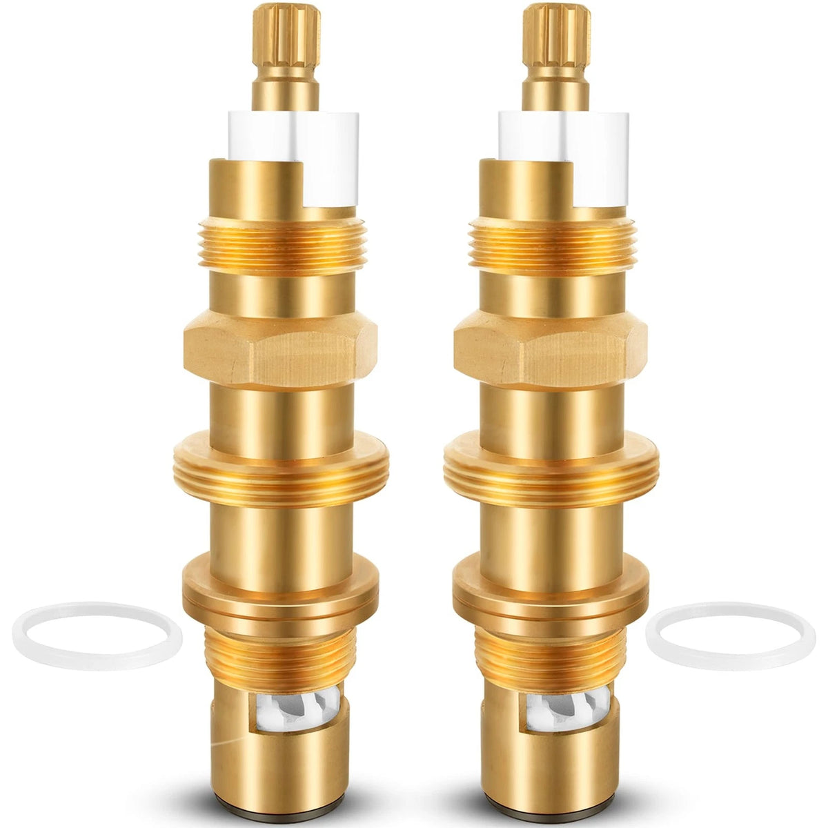 2 Pack 910-030 Shower Cartridge Compatible with Price Pfister Yellow