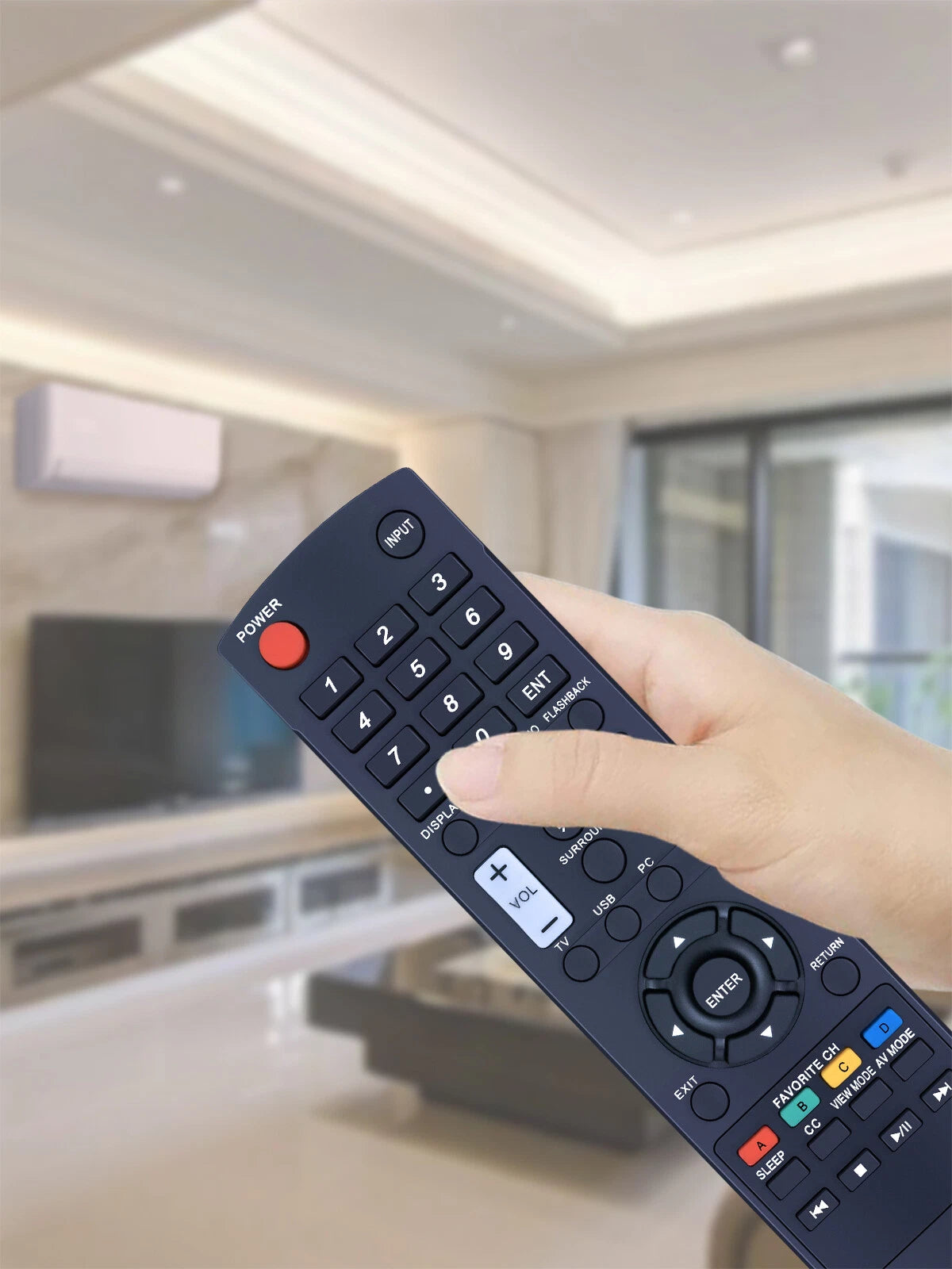 Replacement Remote Control For Sharp GJ221