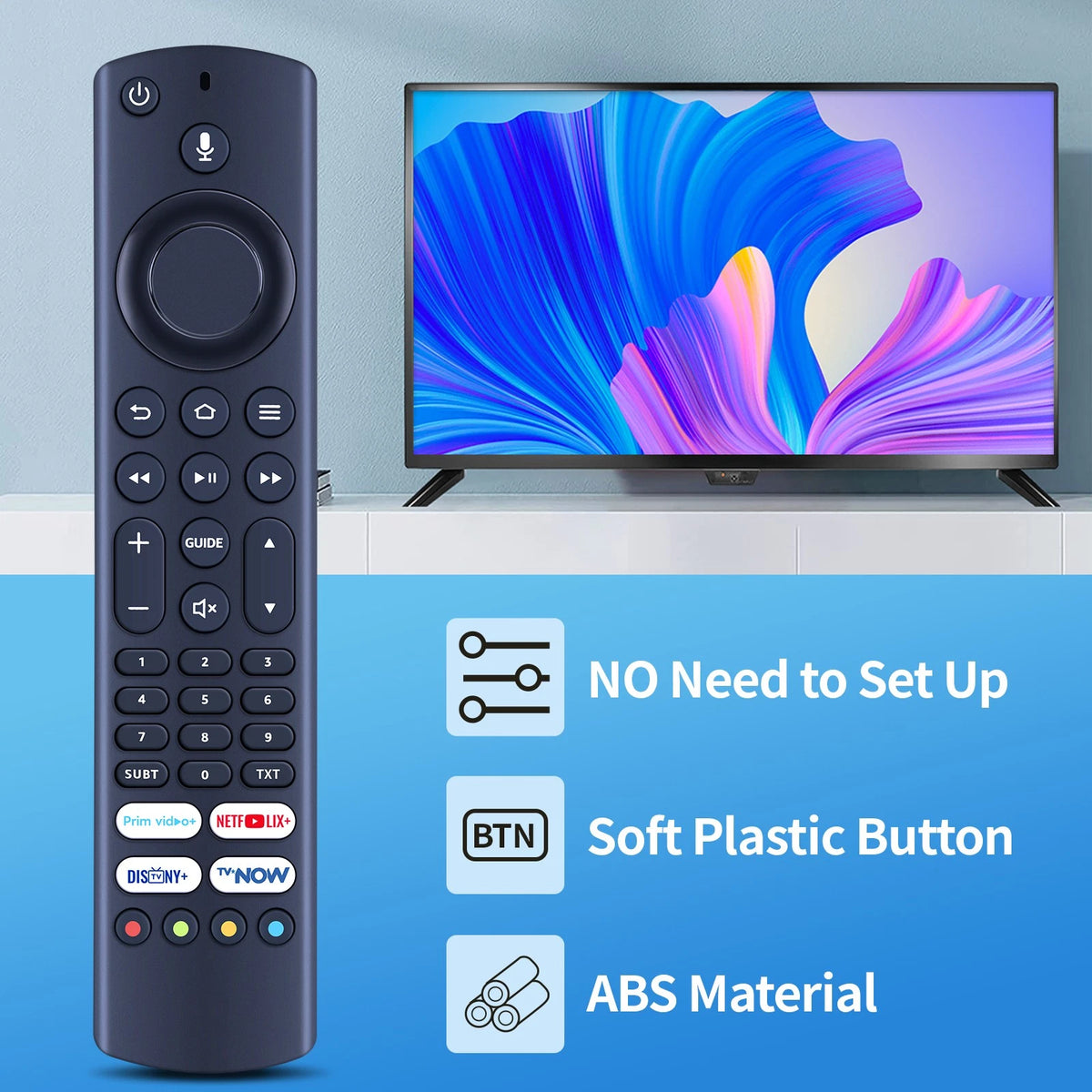 Voice For OK. Fire TV Remote Control 06T-BAMW39-AL01XS