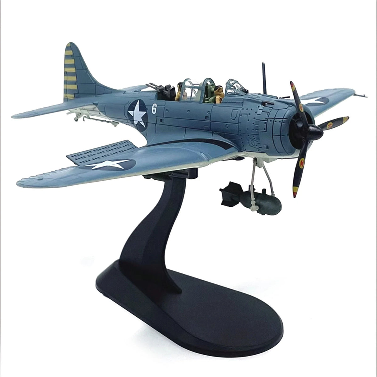1/72 US SBD-3 Dive Bomber Fighter Alloy Aircraft Model Military Plane Collection