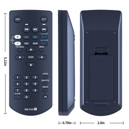 RM-X160 Replacement Remote Control For Sony AV Center XAV-W1
