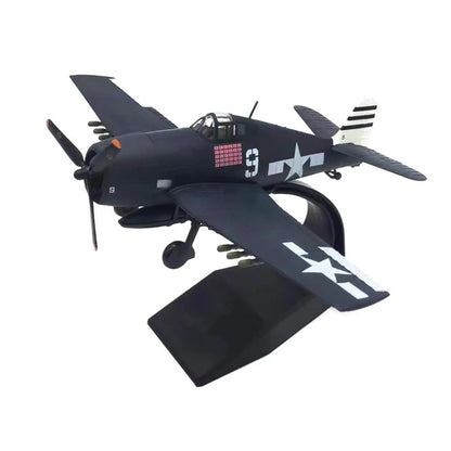 1:72 WWII U.S. F6F Hellcat Shipboard Fighter Alloy Military Aircraft Plane Model