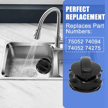 Garbage Disposal Stopper 75257 Magnetic Stopper, for Insin-kerator Black
