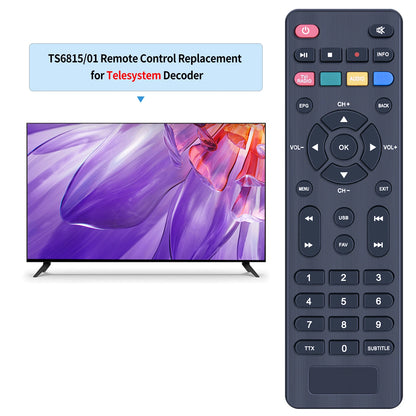 Replacement Remote Control For Telesystem TS6815/01/MINION
