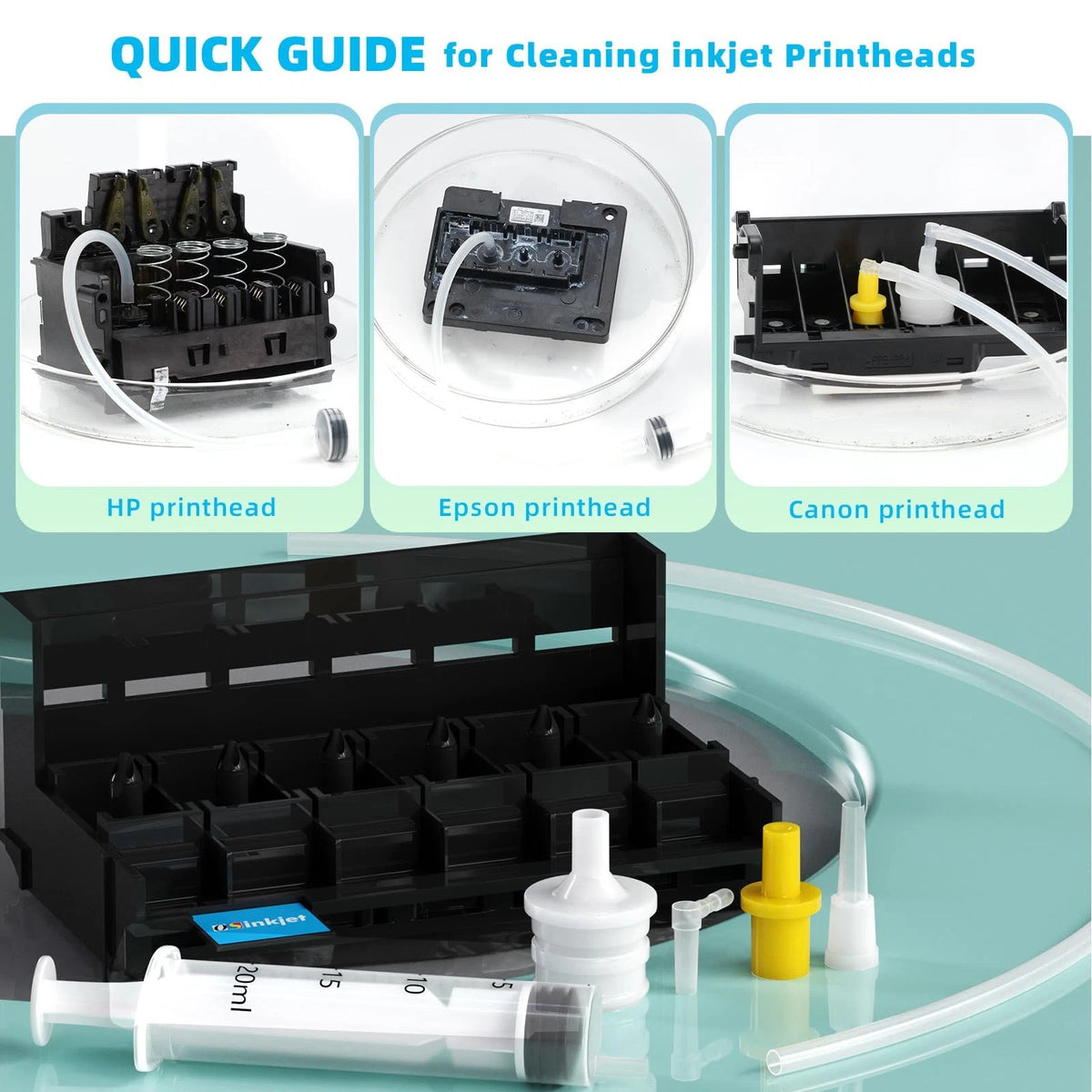 Osinkjet Printhead 250ml Cleaning Kit, Printer Kit