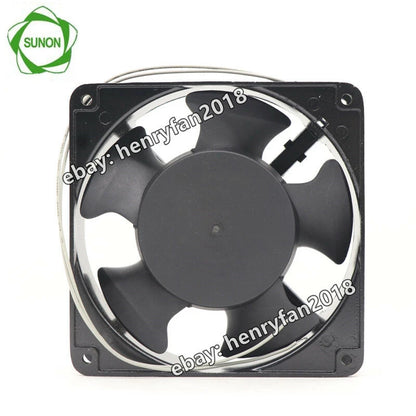 SUNON DP200A.2123XBL.GN 220VAC 22/21W 120*38MM 2wire Control Cabinet Cooling Fan
