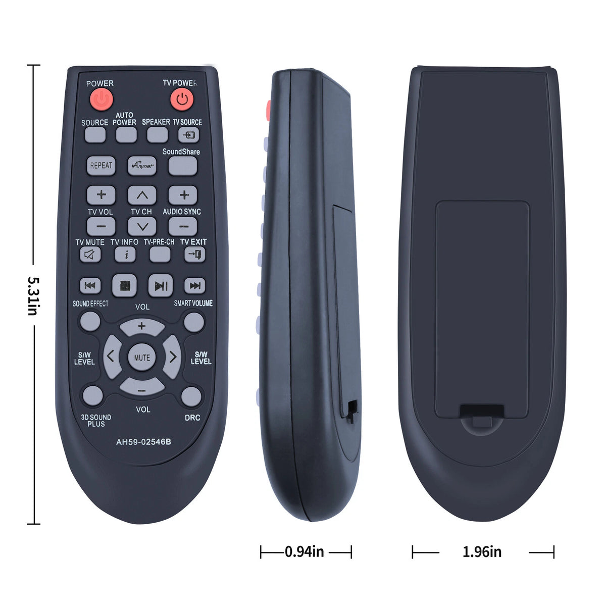 Remote Control For Samsung Soundbar HW-F550 HW-F551 HW-FM55C HW-F550/ZA