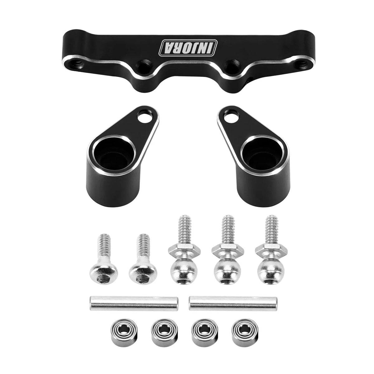 INJORA Aluminum Steering Rack for Buggy Losi Micro-B/Micro-T Micro