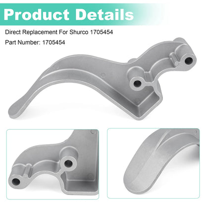 1705454 Easy-Off Cast Aluminum 6″ Offset Tarp Stop Upright Kit - 6 Tarp Stops