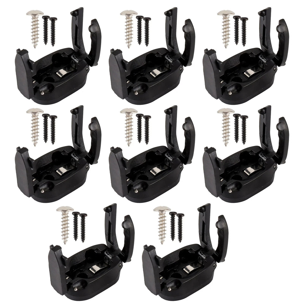 8pcs Golf Ball Retriever Claw Grabber for Putter Grip End Screw Attachment